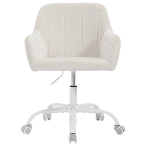 Silla de oficina giratoria ajustable en altura con ruedas y apoyabrazos – silla de escritorio para hogar u oficina