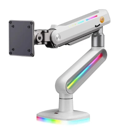 Soporte de escritorio para monitor ultraancho de 32” a 60” con brazo articulado, rotación 360° y compatibilidad VESA – capacidad 2 a 20 kg