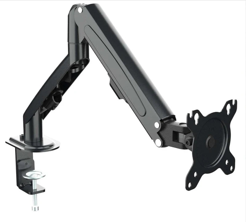 Soporte de escritorio para monitor de 17” a 27” con brazo articulado, ajuste giratorio 360° e inclinación – compatibilidad VESA 75x75 / 100x100