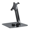 Soporte de escritorio para monitor de aleación de aluminio con rotación 360° y fijación VESA M4 75×75 mm
